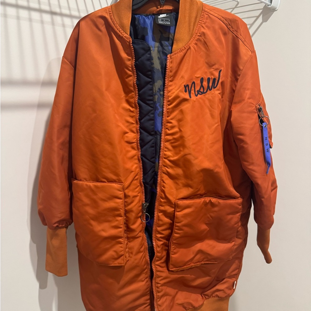 Orange Bomber NSW NIKE Jacket unisex